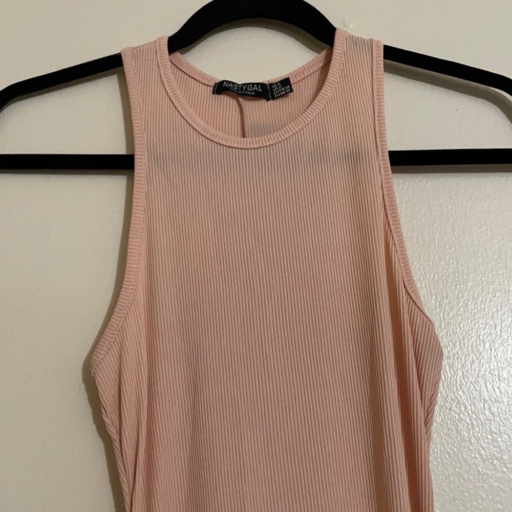 NASTY GAL Racerback Belted Maxi Dress - Picture 4 of 4